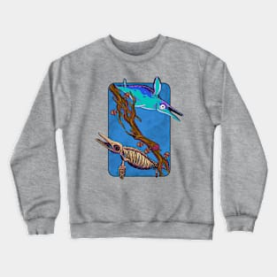 Ichthyosaurus Crewneck Sweatshirt